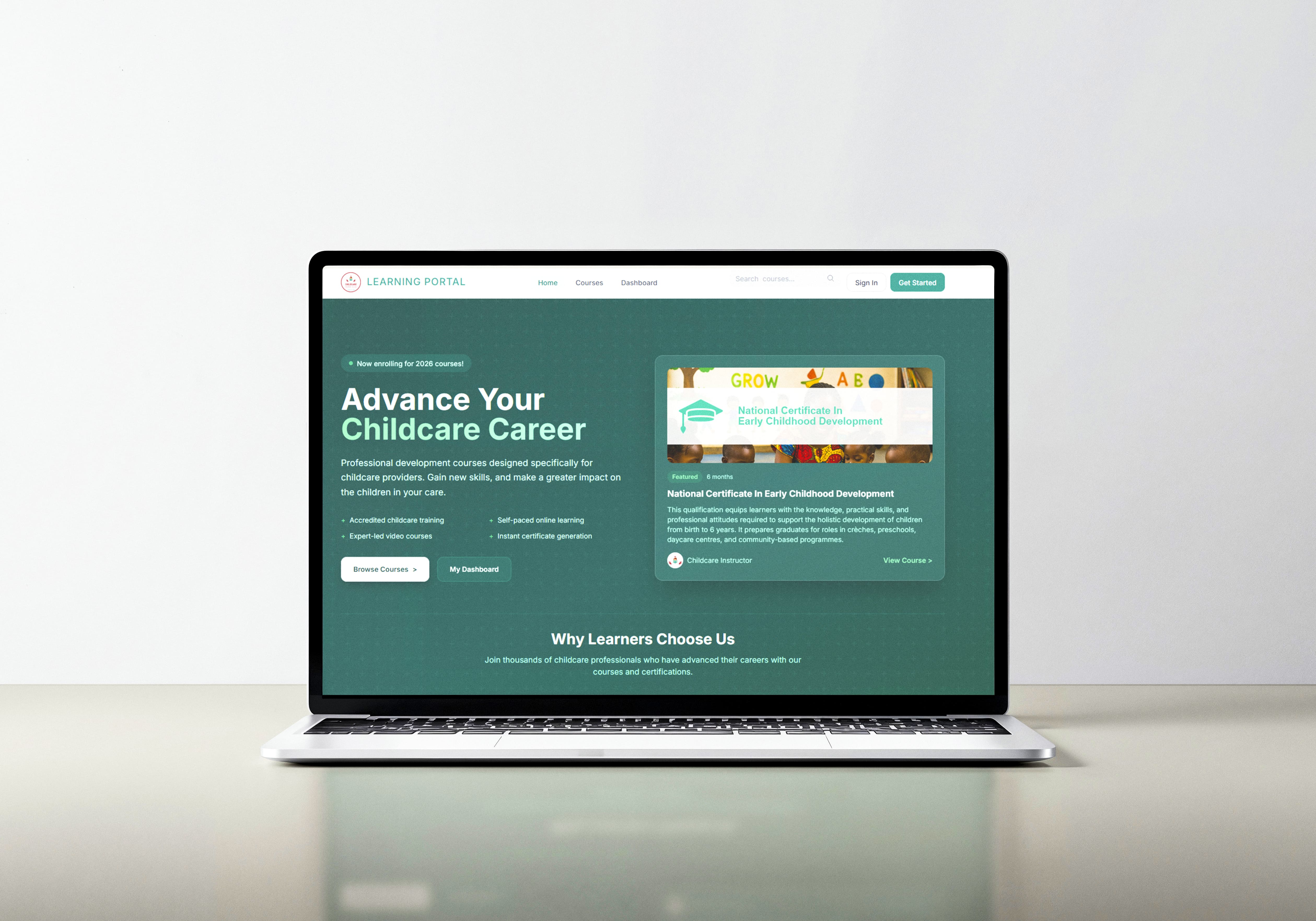 Childcare Training Portal